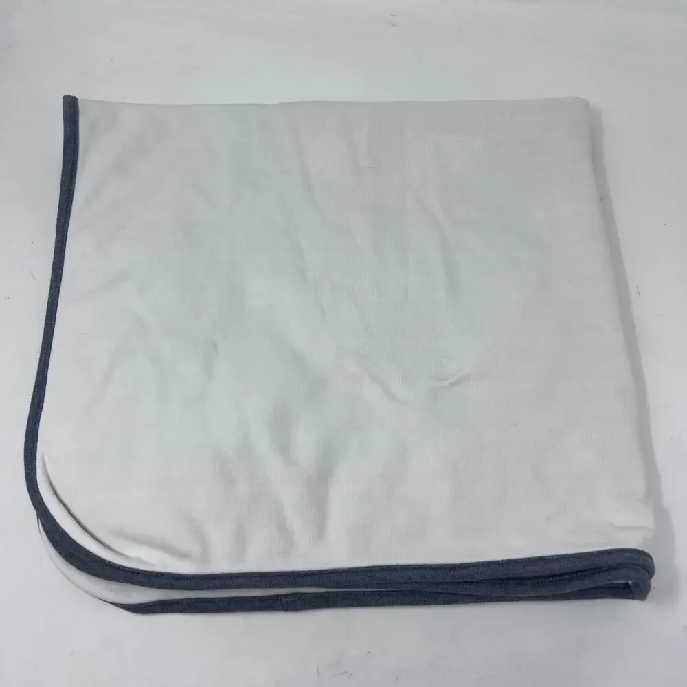 Gymboree Blanket Panda Bamboo‎ Stripes Reversible Cotton Baby Throw 2007